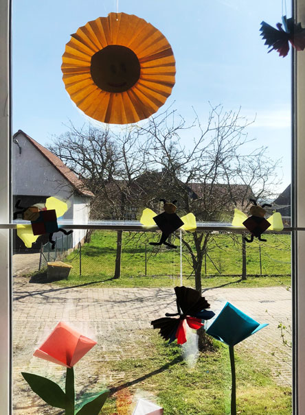 Blick aus dem Fenster